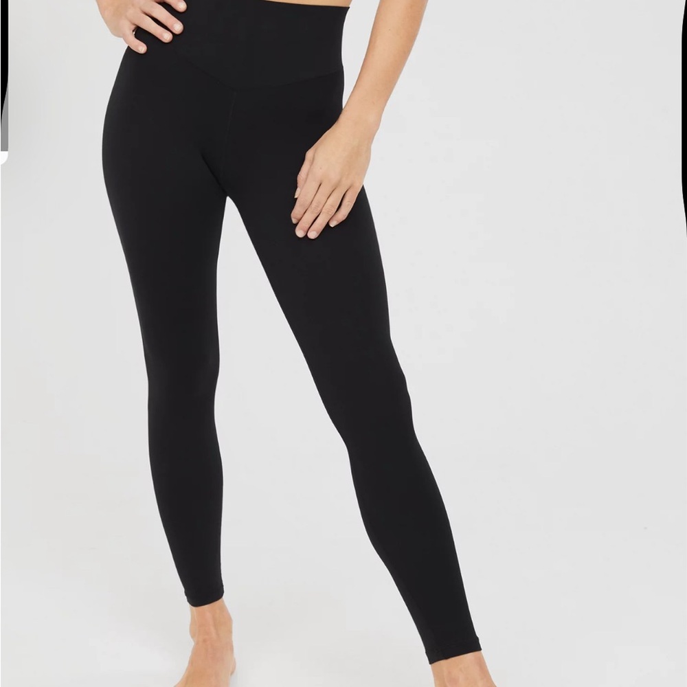 Aerie Black High-Waisted Leggings